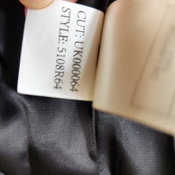 Leon Max Size M Limited Edition Circle Cloqué Jacquard Topper Coat Black Texture - Picture 8 of 15